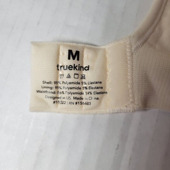 Truekind Beige Daily Comfort Wirefree Shaper Bra #10022 Size M - Picture 4 of 4